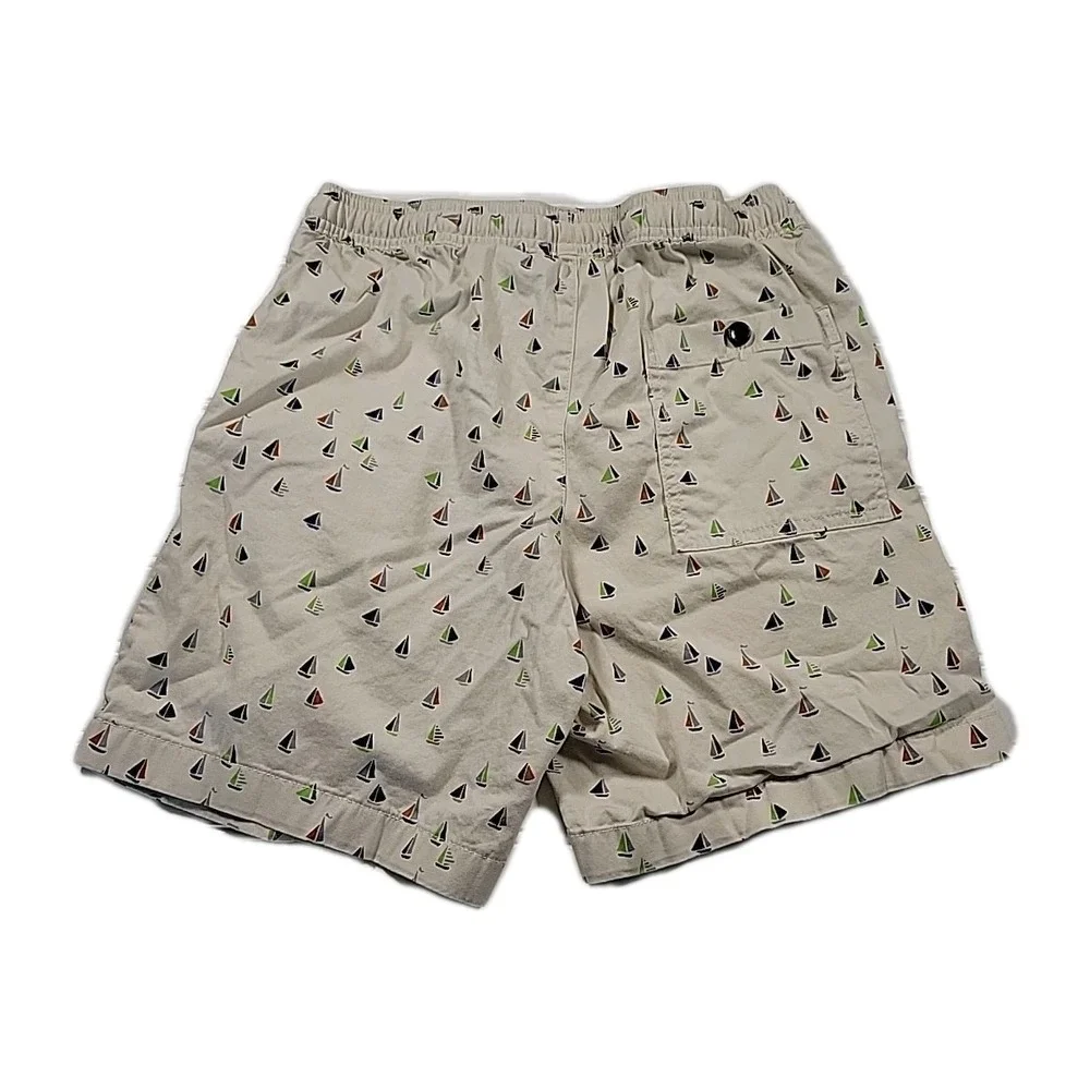 J. Crew Mercantile Flex‎ SHORTS Men's SAILBOATS Drawstring Size X- Small